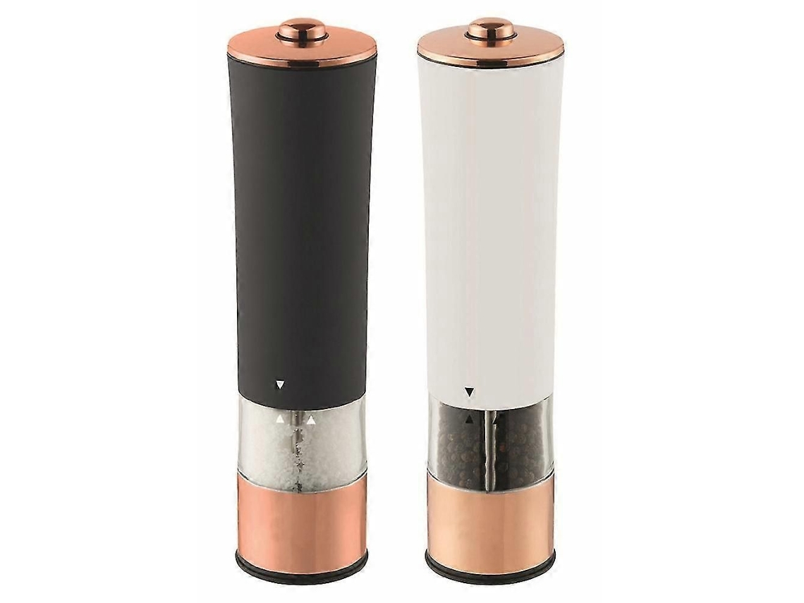 Moedor de Sal e Pimenta Elétrico Automático, com Ajuste Moagem, Ideal para Temperar na Cozinha. GOKOCO