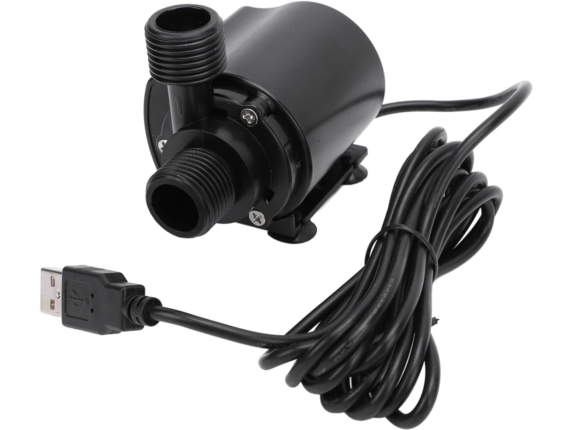 Bomba Submersível De 500l/h E 180cm, Uso Versátil E