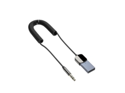Adaptador Bluetooth Aux Usb Para Adaptador De Áudio Auxiliar De 3,5 Mm, Receptor Bluetooth Para Carro, Bluetooth 5.0, Chamada Hd Hengjian