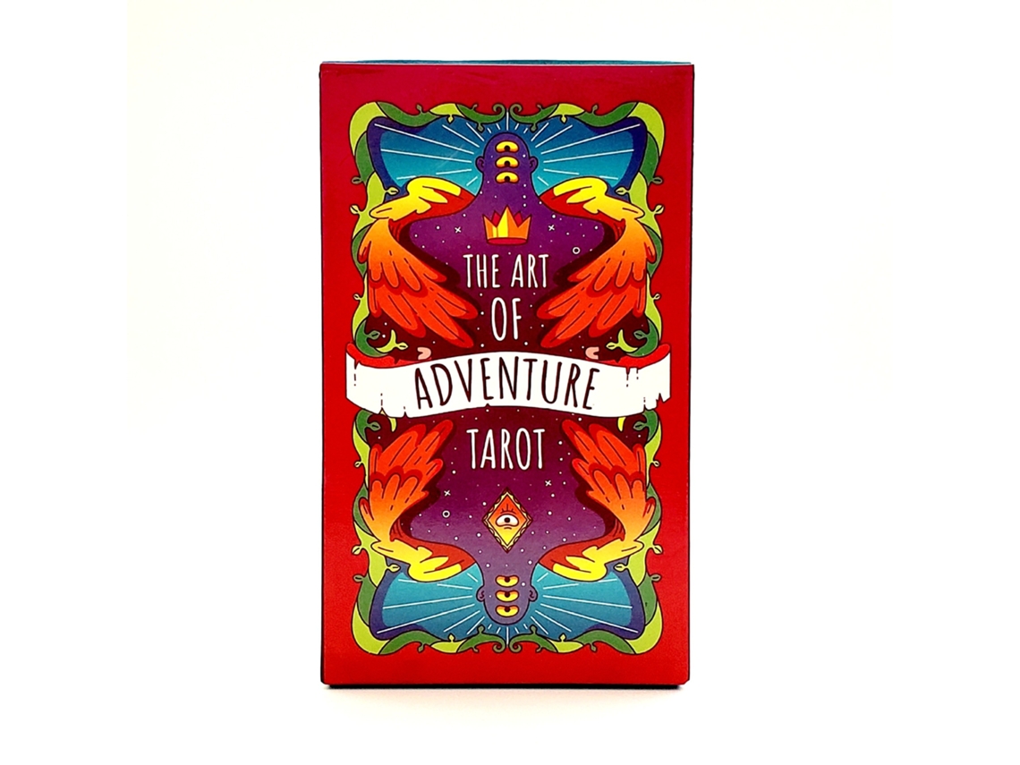 Tarô Da Arte Da Aventura - Conjunto De 78 Cartas, Impressão Em Cobre