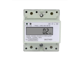 Brilvibera (b) Medidor de eletricidade analógico monofásico CA 220 V 100 A kWh