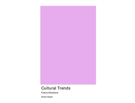 Livro Cultural Trends de Sheila Wright (Inglês)