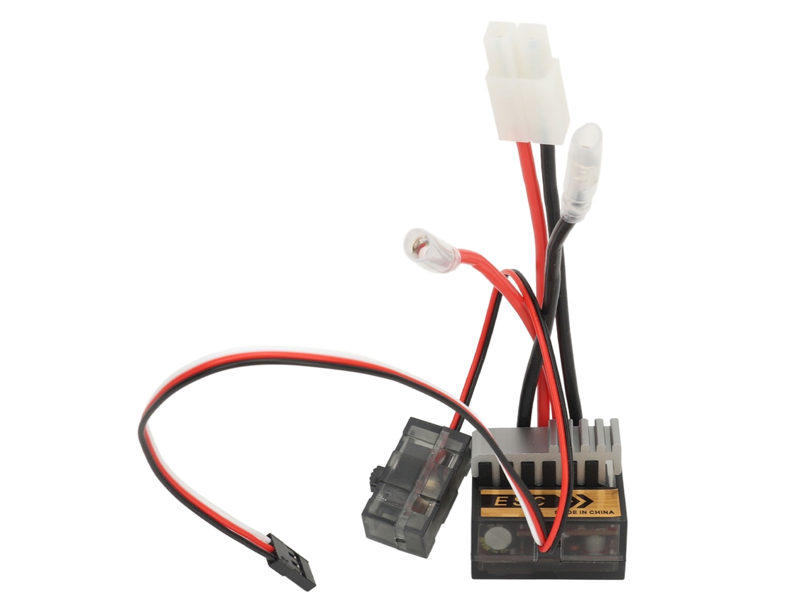 Controlador De Velocidade Eléctrico Brushless Esc 320a Para Carros Rc, Compatible Com Baterias Nimh E 2s De Lítio
