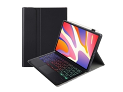 Capa De Couro Ultrafina E Destacável Com Teclado Bluetooth Retroiluminado E Touchpad Para Tablet Huawei Matepad Se 11 2024 (ah21-as)