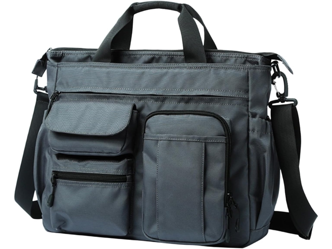Bolsa De Ombro Masculina Leve Em Tecido Oxford Com Grande Capacidade, Ideal Para Viagens Casuais.