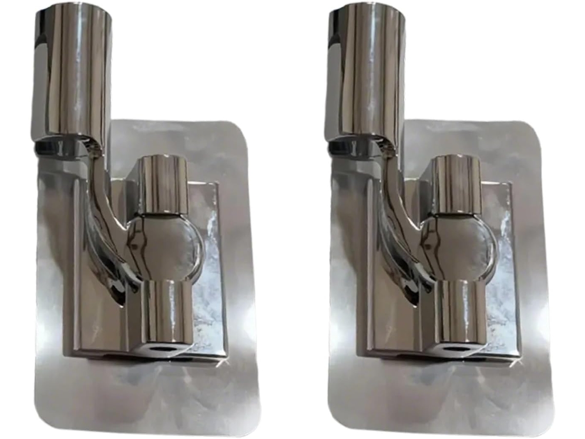 Suporte de parede para Chuveiro com adesivo forte, sem necessidade de furar, para uso sem acessórios de banheiro
