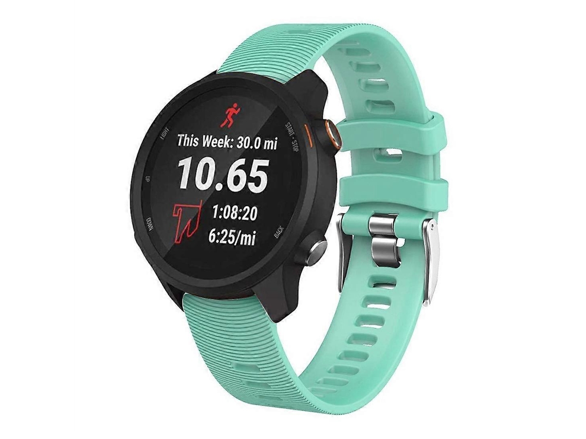 Pulseira De Silicone Para Smartwatch Garmin Forerunner 245 Nostalgia88