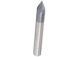Laxiscreed Broca De 3 Flautas Com Ângulo De 60° Para Chanfrar Cnc Em Aço De Tungstênio