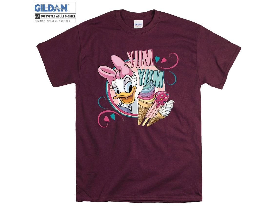 T-shirt Rockinstone Vintage Daisy Duck（s）