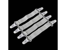 Lurelia Correias Para Lençol 4 Peças Elástico Colcha Colchão Cobertor Nylon Plástico