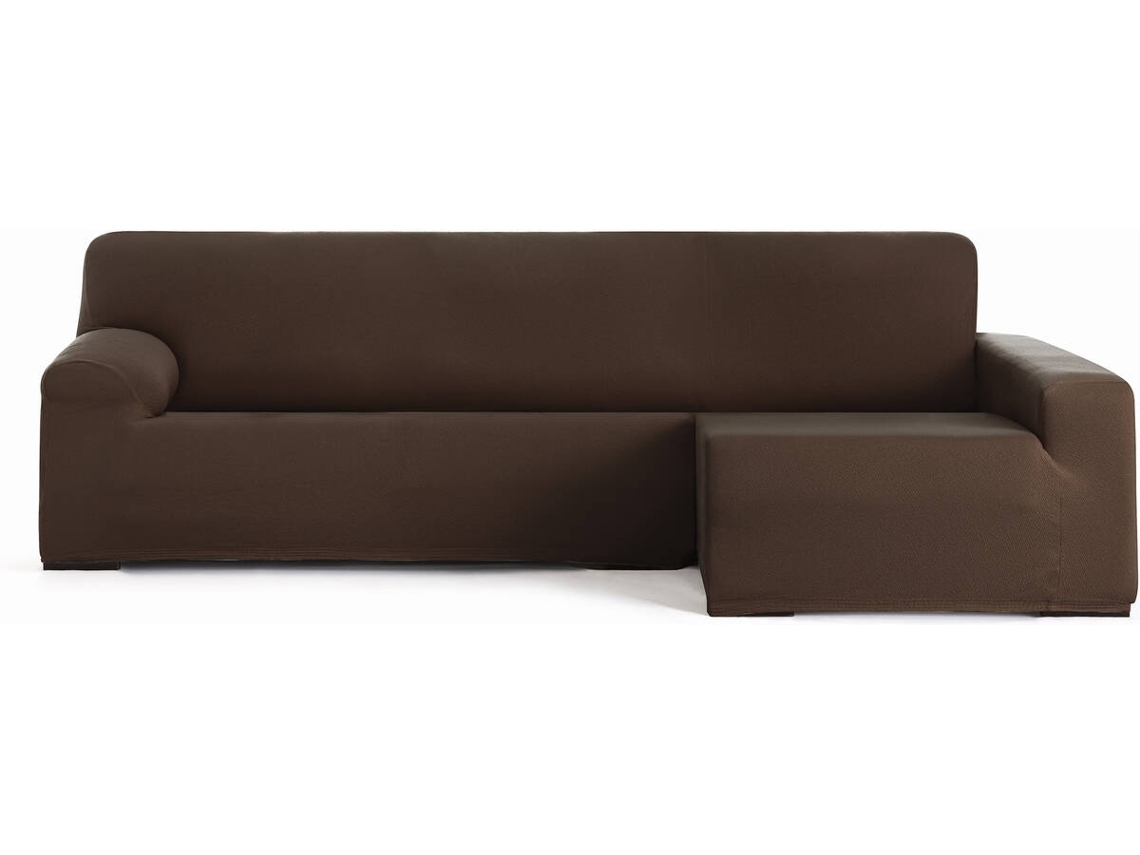 Capa de Chaise Longue Direita EYSA Premium Bronx Tecido Multielástico (310 x 170 x 110 cm - Poliéster - Marrón)