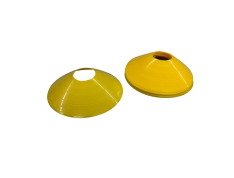 Cones De Agilidade Peões Conjunto De 12 Peças Amarelo Torque Usa