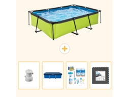 Exit-toys Piscina Exit Retangular - 300x200x65 Cm - 5-peças S238