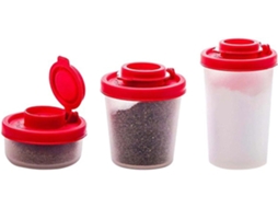 Conjunto De Recipientes Portáteis Para Temperos, Frasco Portátil Para Armazenar Condimentos, Pote Multiuso