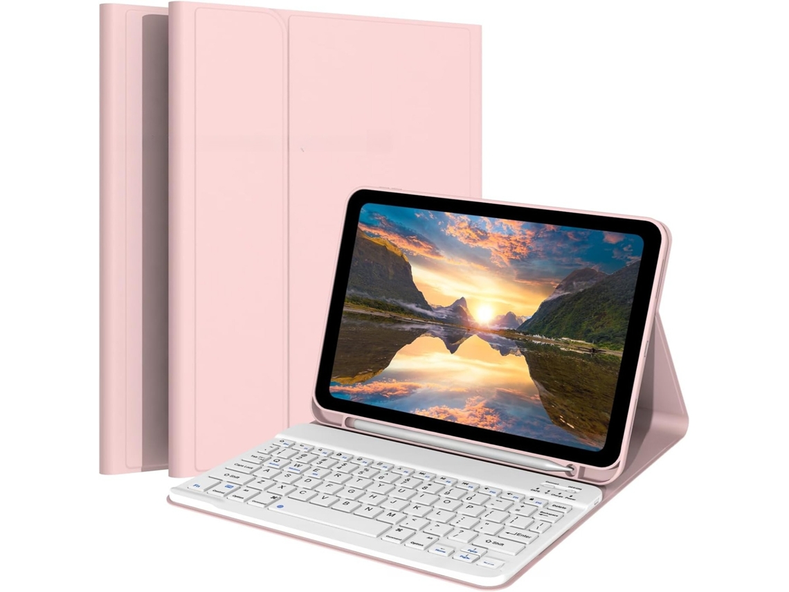 Capa Teclado Para Xiaomi Redmi Pad 2 11 Polegadas ,com Teclado Magnético Bluetooth (rosa) Cuich (2025)