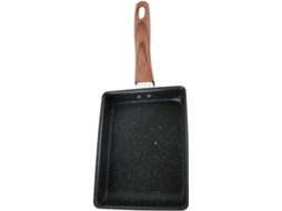 Quadrada Antiaderente, Compatível Com Indução, Com Tampa, Pequena Frigideira Antiaderente Para Camping, Ideal Para Ovos Gokoco