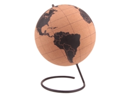Primerox globo Giratório de Cortiça Mapa Mundial com Pinos para Decoração de Escritório