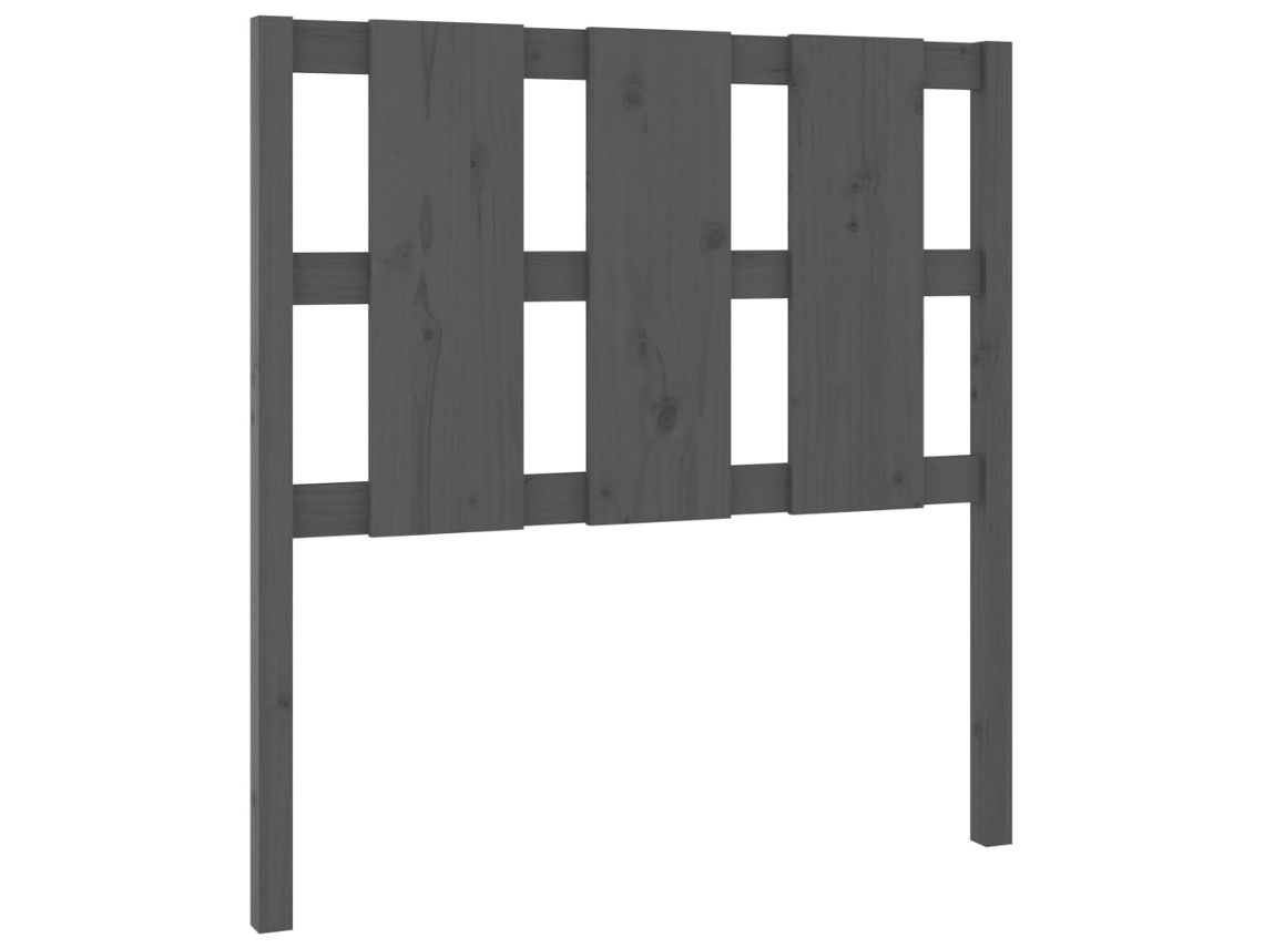 Bed Headboard, Bed Headboards Vidaxl Cinzeto Madeira De Pinho (95.5 X 100 Cm)