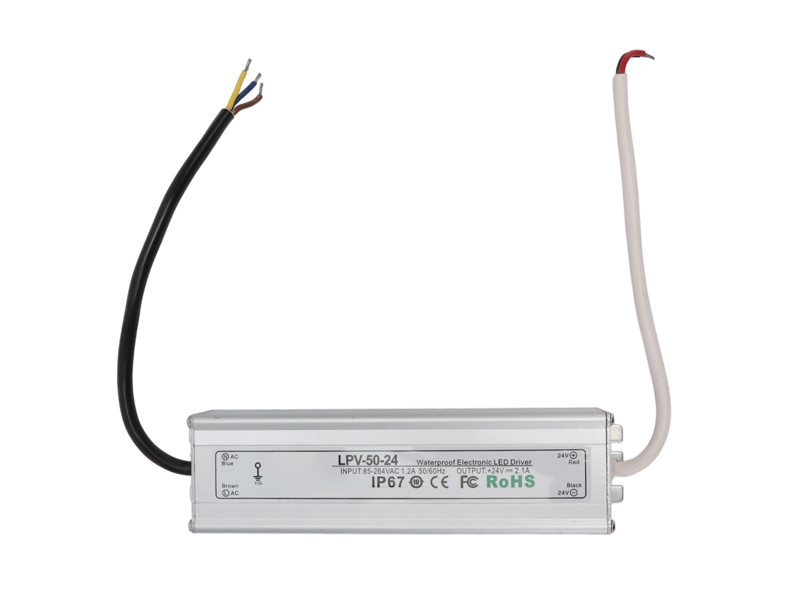 Fonte de alimentação para driver de LED (à prova d'água IP67, adaptável a diversos cenários)