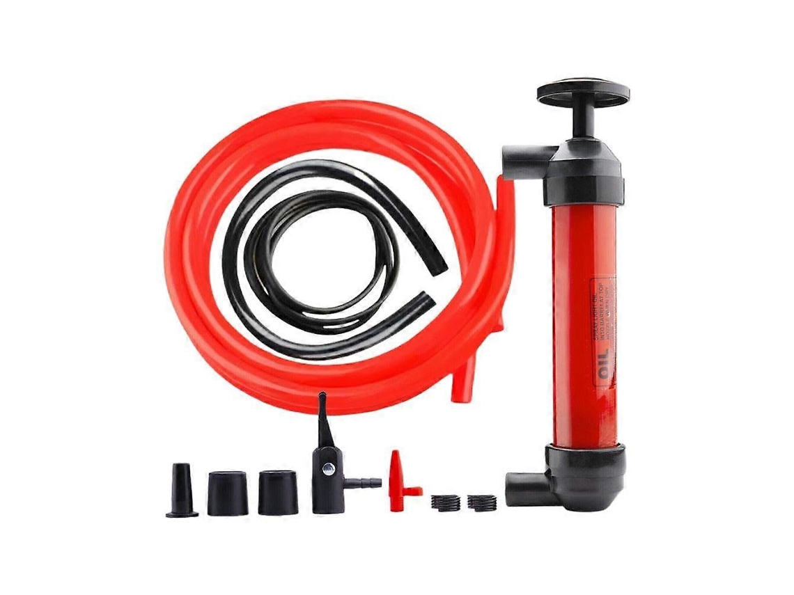 Kit De Transferência Líquidos Com Bomba Sifão Manual 5l/min Para Gasolina, Óleo E Água, Ideal Bolas Esportivas Brinquedos. Portát -aquaforge