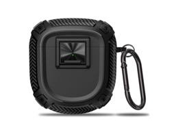 Capa Zruxe Para Bose Quietcomfort Earbuds Ii/ultra Preta (protecao Militar, Fecho Seguro, Kit De Limpeza 3 Em 1)