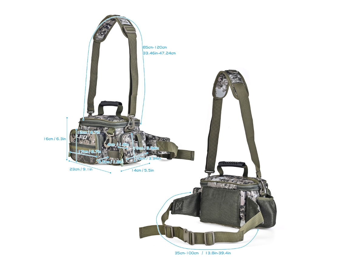 Mochila de Pesca Resistente à Água S/MARCA