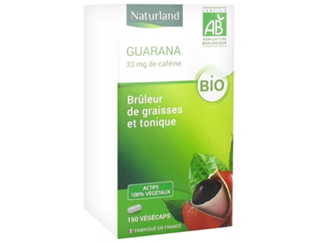 Guaraná Orgânico 150 Vegecaps NATURLAND