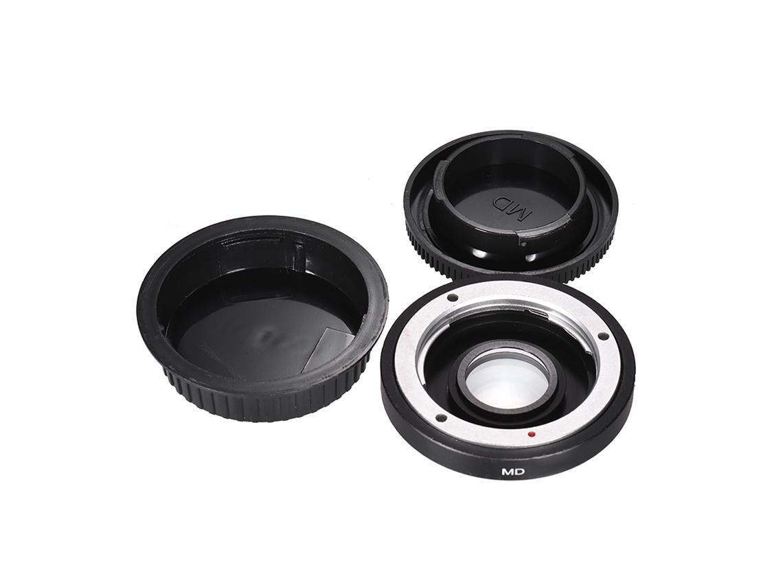 Md Lens Mount Adapter Ring With Corrective Lens For Minolta Md Lens To Fit For Canon Ef Camera Focus Infinity LAXISCREED