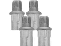 Kichvoe Conjunto De 4 Pés Niveladores Para Mesa Ajustáveis 7a 9cm 2, 8a 3, 6em Aço Inoxidável Pés Em Formato De Bala