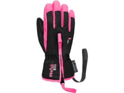 Luvas Unissexo de Ski REUSCH (5/6 anos - Preto)