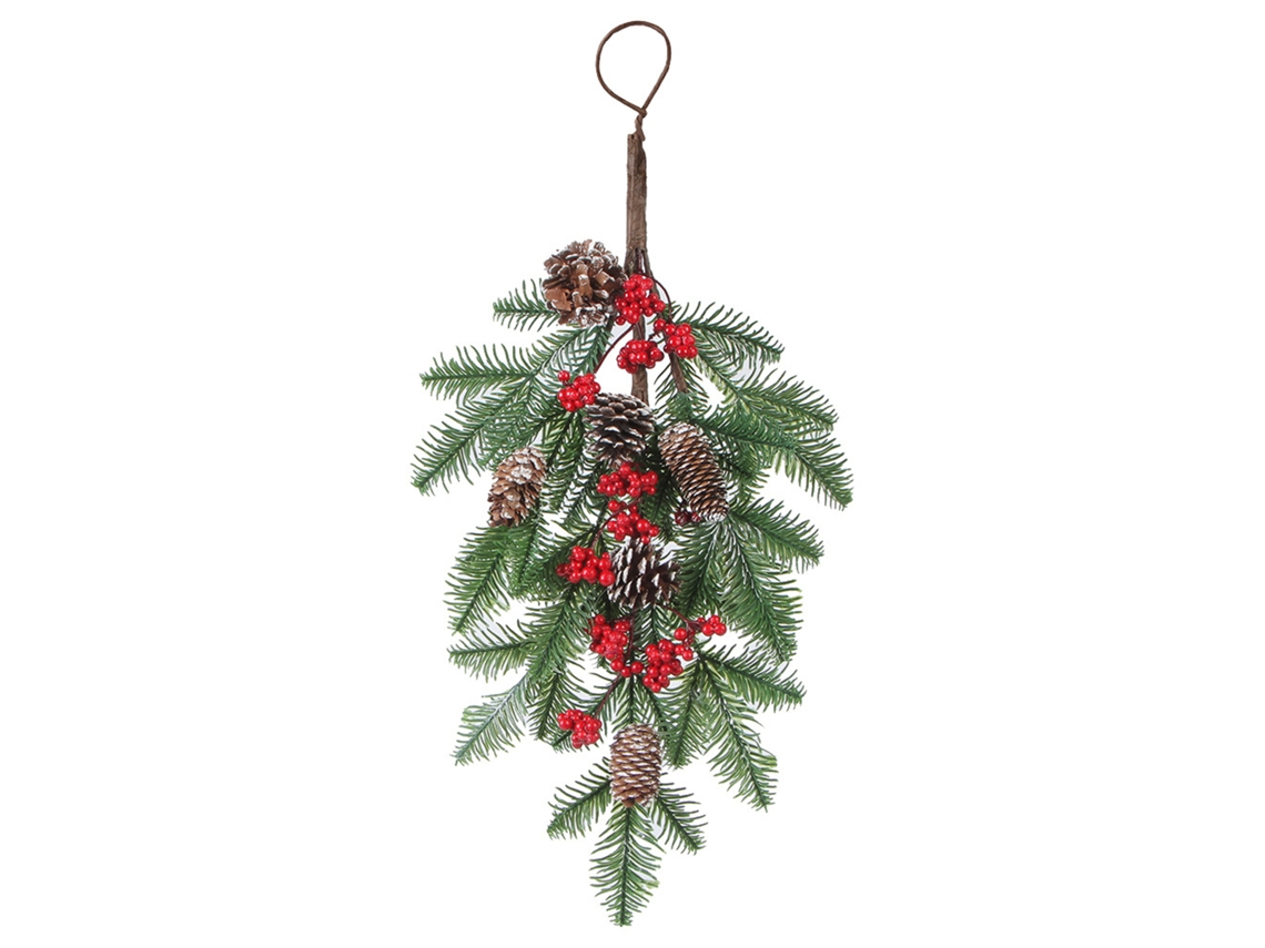 Laxiscreed Coroa De Natal Suspensa Style A Para Decoração Festiva E Elegante