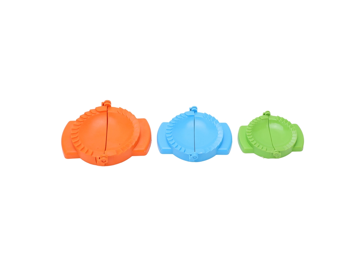 Conjunto De 3 Formas Artesanais Para Dumplings Com Lindos Contornos, Molde Para Massa De Dumpling Cozinha Doméstica