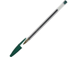 Esferográfica Verde Bic Cristal