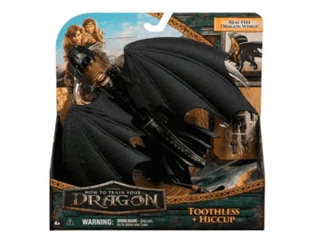 Como Treinar o Seu Dragão - Pacote de Figuras Soluço e Banguela Spin Master 6074007 P25spin Master