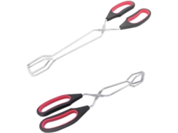 Conjunto Ciieeo De 2 Peças Com Pinças Para Alimentos, Tesoura E Pinça Para Pão, Ideal Para Churrasco E Cozinha, Tamanhos
