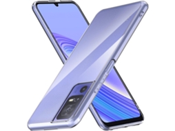 Capa Para Tcl 40 Se (4g) Transparente Silicone Tpu Gel Case Gtrpesp Protetor De Tela De Vidro Temperado Movilearvayotoy