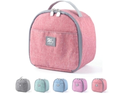 Lancheiras Keaiduo para Mulheres, Lancheiras Isoladas Pequenas para Trabalho, Escritório e Escola, Aquaforge (Vermelho)