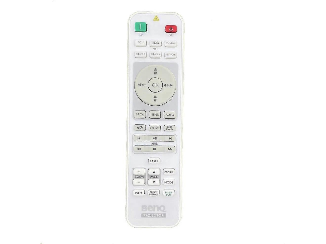 Novo Controle Remoto 5j.jgr06.001 Para Projetor Benq Dx808st Mh733 Mx Mw(lgl)