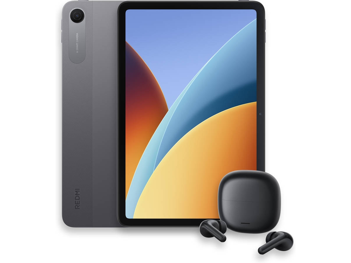 Bundle XIAOMI Tablet Redmi Pad 2 (9.7'' - RAM: 4GB - 64GB - Graphite Gray ) + Auriculares Buds 8 Lite (Preto)
