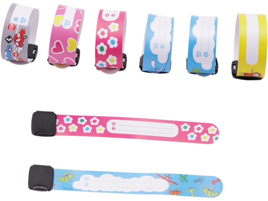 Pulseira Anti Perda Reutilizável Shineofi Em Pvc Para Crianças, Com Designs Adoráveis, Ideal Para Atividades Ao Ar Livre