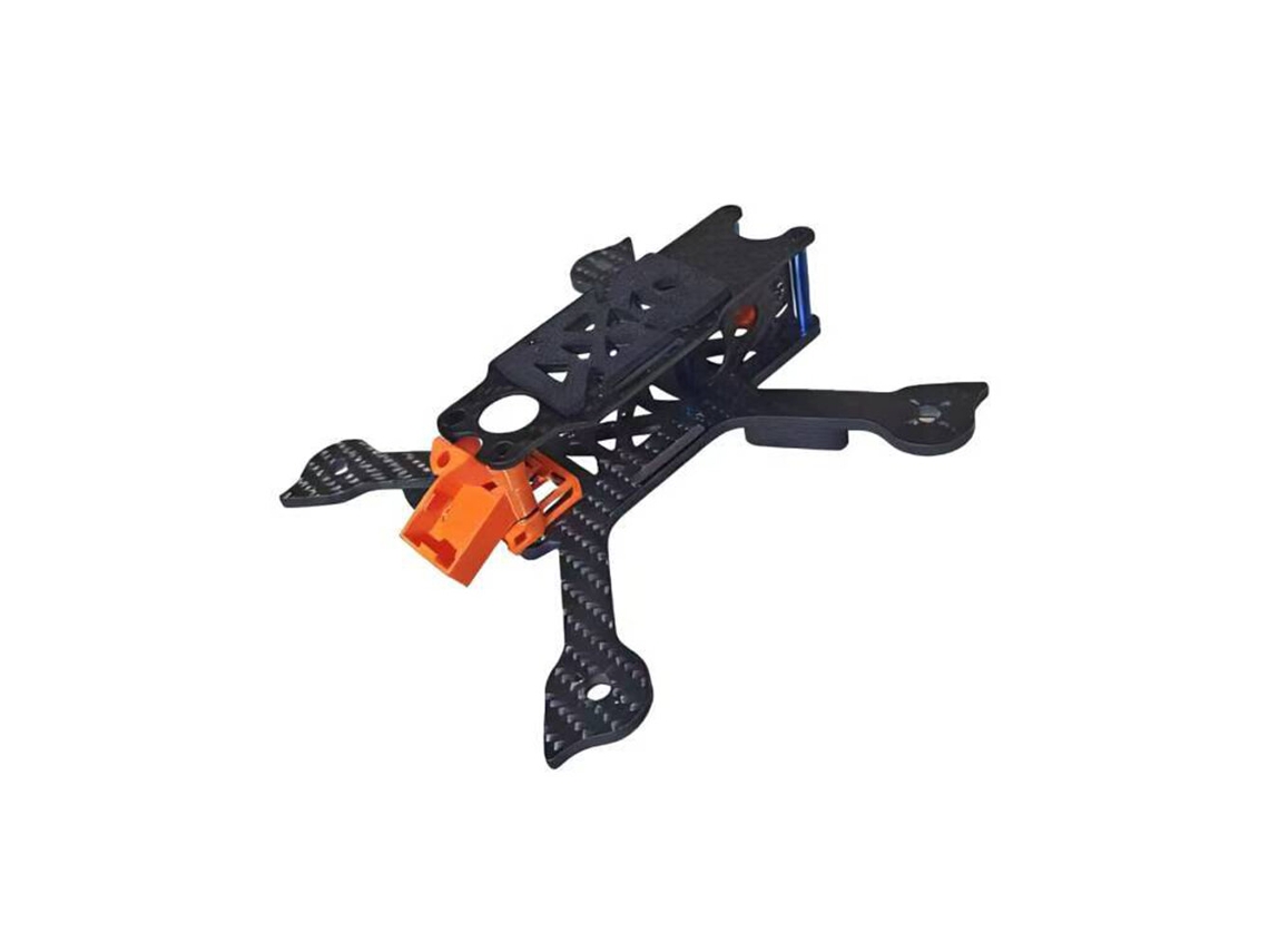 Kit de Frame Fly Forward Rc Ff 35 Kit Frame Fibra Carbono Compatível Walksnail Analog Dji O4 Drones Fpv Diy 3 3.5 Polegadas MDUG