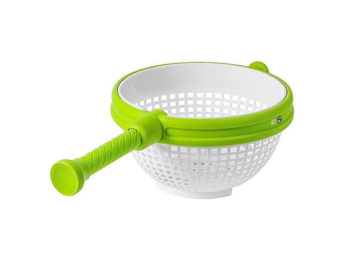 Cesto Escorredor Dobrável Para Frutas E Legumes, Centrífuga Para Salada Com Alça, Utensílios De Cozinha Úteis.