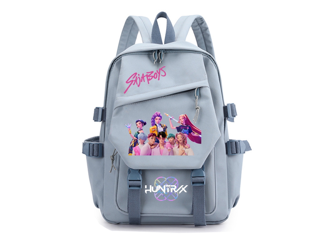 Mochila Inspirada Em Anime, Escolar Com Estampas Decorativas E Alças Ajustáveis, Adequada Para Adolescentes Adultos. Aquaforge