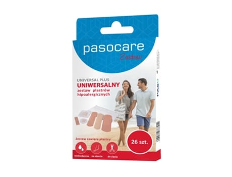 Plasters Pasocare Universal Plus, Conjunto De 26 Unidades Paso Trading