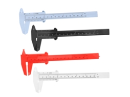 Conjunto De 4 Paquímetros Plástico 150 Mm, Ferramentas Medição