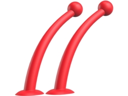 Acessórios Decorativos de Silicone com Ventosas em Formato de Tentáculos para Capacetes. SFUSHOS