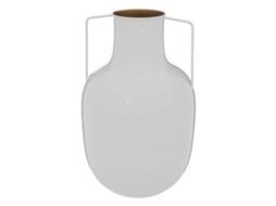 Vaso De Metal Com Lente Branca FACTORY CUADROS