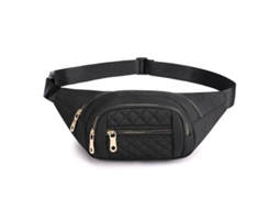 Bolsos De Cintura Para Mujer Moda Estilo Cute Nylon Diseñador Impermeable Negro
