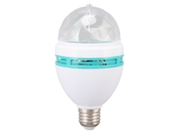 2026 Rotatória Rgb Base de Lâmpada E26 Mudança Automática Led Strobe para Festa Bar Casamento Segura Estavel 85 260v