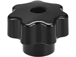 Puxador Estrela M8 39 Mm Latão Preto CHABERLU